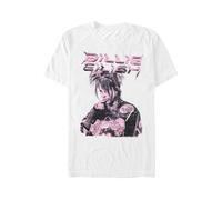Billie Eilish - Purple Illustration - T-Shirt - white - XXL - 60% Cotton, 40% Polyester,Jersey XXL