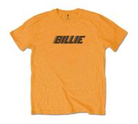 Billie Eilish Racer Logo & Blohsh T-Shirt in Orange | Size: Small Billie Eilish Orange S