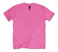 Billie Eilish Racer Logo & Blohsh T-Shirt in Pink | Size: Medium Billie Eilish Pink M