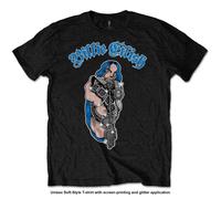 Billie Eilish T-Shirt: Bling (Glitter Print) OFFICIAL NEW