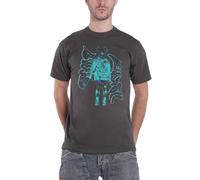 Billie Eilish T Shirt Neon Graffiti Logo Official Unisex Black L