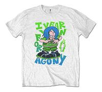Billie Eilish I Yearn for Agony T-Shirt in White | Size: XL Billie Eilish White XL
