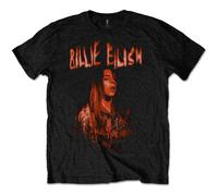 Spooky Portrait T Shirt Billie Eilish Black XL