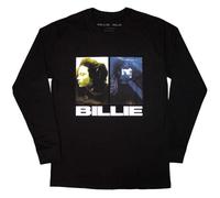 Billie Eilish Long Sleeve T-Shirt Underwater Black Size M