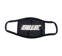 Billie Eilish Unisex Adult Racer Logo Face Mask (One Size) (Black/White)