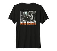 Billie Holiday_002_Back Printed Premium T-Shirt