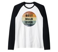 Billie Name Best Billie Ever Raglan Baseball Tee