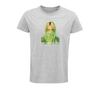 Billie Pop Star Eilish Inspired Graphic T-Shirt for Women Men Teens | Trendy Band Fan Tee | Streetwear Short Sleeve Cotton Top | Aesthetic Black Shirt | Music Lover Gift | Casual Cool Outfit