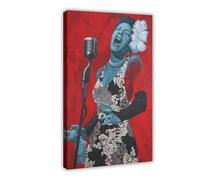 Billie Poster Holiday (1) Canvas Poster Bedroom Decor Landscape Office Room Decor Gift 16x24inch(40x60cm)