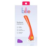 Billie Razors for Women Shave Kit - Women’s Razor + 2 x 5-Blade Razor Refills + Magnetic Holder - Sunburst