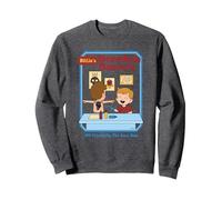 Billie’s Boredom Busters - DIY Creativity For Cool Kids Sweatshirt, Adult Unisex, Dark Heather Grey, Small