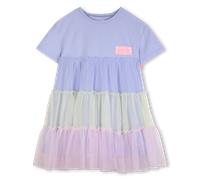 Billieblush - Bi-material Dress - Angel Blue - Girl - 6 Years