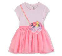 Billieblush - Bi-material Dress - Pink Pale - Girl - 3 Months
