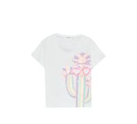 Billieblush cactus heart sunglasses T-shirt - Blue 2-3-4-5-6-8-10-12