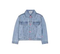 Billieblush crystal-embellished denim jacket - Blue 2-3-4-5-6-8-10-12