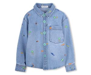 Billieblush - Denim Overshirt - Double Stone+bleach - Boy - 6 Years