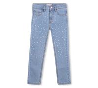 Billieblush - Denim Pants - Double Stone+brossage - Girl - 12 Years