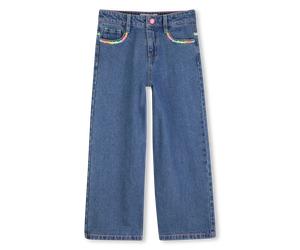 Billieblush - Denim Trousers - Double Stone+brossage - Girl - 10 Years