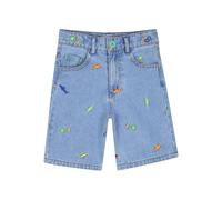 Billieblush embroidered denim bermuda shorts - Blue 2-3-4-5-6-8-10-12