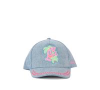 Billieblush embroidered logo-patch cap - Blue 52-54-56