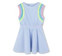 Billieblush embroidered-motif dress - Blue 5-6