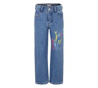 Billieblush embroidered straight jeans - Blue 2-3-4