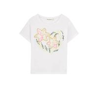 Billieblush floral-sequin T-shirt - White 2-3-4-5-6-8-10-12