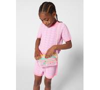 Billieblush Girls Crochet Short Sleeve Jumper, Purple, Size Age: 10 Years Purple