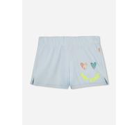 Billieblush Girls Glitter Heart Shorts in Blue - Blue - 4 Yrs