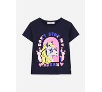 Billieblush - Short-sleeved T-shirt - Navy - Girl - 2 Years