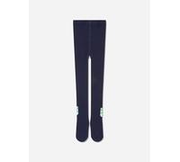 Billieblush Girls Jacquard Heart Tights in Navy - Blue - EU 23 - 24