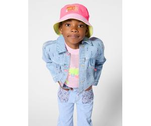 Billieblush Girls Jewel Denim Jacket, Blue, Size 12 Years Blue