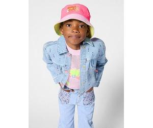 Billieblush Girls Jewel Denim Jacket, Blue, Size 2 Years Blue