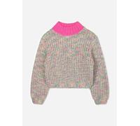 Billieblush Girls Knitted Jumper in Multicolour - White - 4 Yrs
