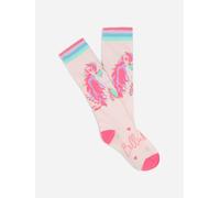 Billieblush Girls Pegasus High Socks in Pink - Pink - EU 23 - 24