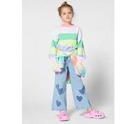 Billieblush Girls Stripe Jumper, Multi, Size Age: 10 Years Print