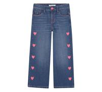 Billieblush heart-embroidered jeans - Blue 2-3-4-5-6-8-10-12