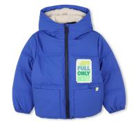Billieblush - Hooded Down Jacket - Blue - Boy - 12 Years