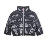 Billieblush - Hooded Down Jacket - Charcoal Grey - Girl - 6 Years