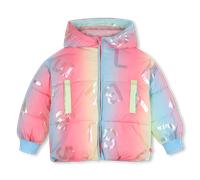 Billieblush - Hooded Down Jacket - Multicoloured - Girl - 10 Years