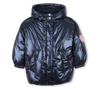 Billieblush - Hooded Down Jacket - Navy - Girl - 5 Years