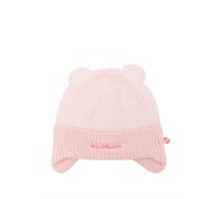 Billieblush logo-embroidered ear-detail beanie hat - Pink 40-44-48