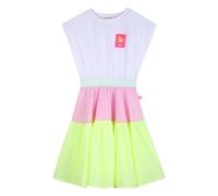 Billieblush logo-patch dress - White 2-3-4-5-6-8-10-12