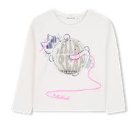 Billieblush - Long Sleeve T-shirt - Ivory - Girl - 2 Years