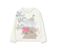 Billieblush patterned intarsia knit jumper - White 2-3