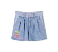 Billieblush pleat-detail denim shorts - Blue 2-3-4-5-6-10-12