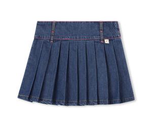 Billieblush - Pleated Denim Skirt - Denim Blue - Girl - 10 Years
