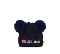 Billieblush pom-pom knit beanie hat - Blue 40-42-44-50-52-54