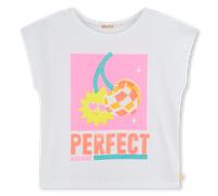 Billieblush - Printed Cotton T-shirt - White - Girl - 2 Years