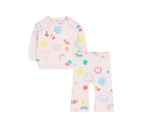 Billieblush printed sweatshirt and leggings set - Pink 6-9-12